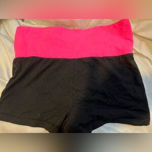 No Boundaries Pink and Black Shorts Size M 7-9